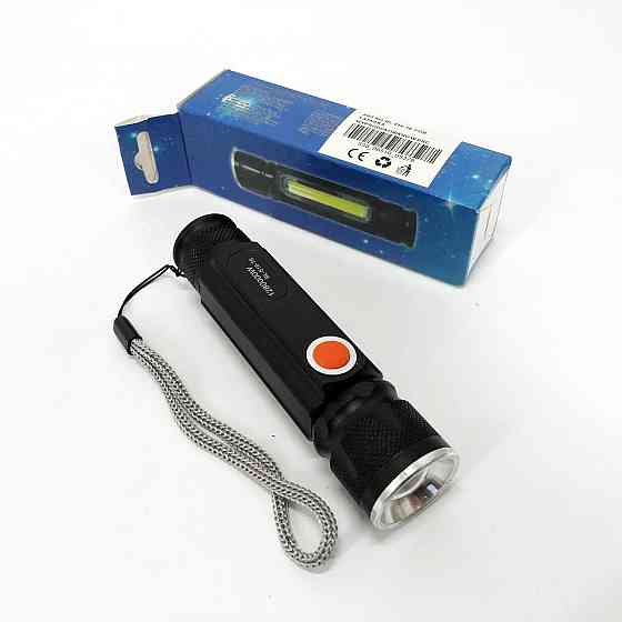 Портативный LED фонарь на батарее Police, Ручной светильник с мощным лучом, Мощный светодиодный фонарь UQ-20 Львов