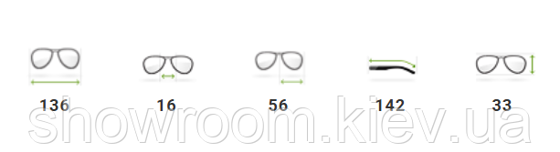 Жіночі брендові сонцезахисні окуляри CL 40246 silver Київ - фото 2