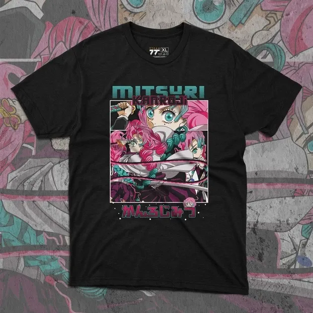 Футболка для подростка мальчика с принтом Клинок, рассекающий демонов Міцурі 5 Размер 160 Anime10962 Днепр - изображение 1