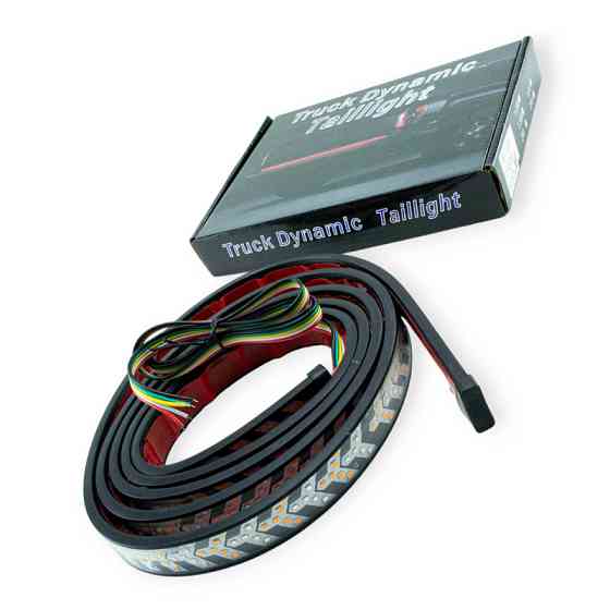 Стрічка гнучкий стоп 2, 4м 12-24V червоний жовтий світлодіодна Мукачево