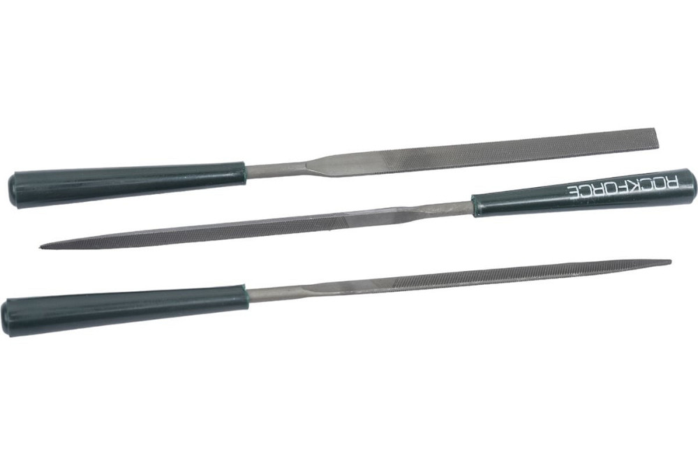 Набір надфілів різнопрофільних 10пр. (L-140мм, Ø3мм), в блістері Одеса - фото 3