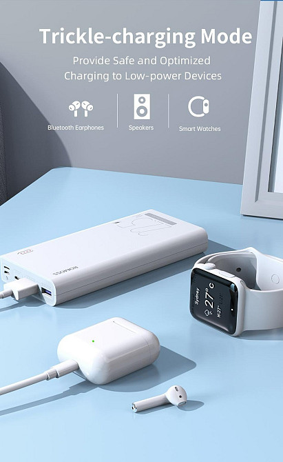 Універсальна мобільна батарея Romoss Sense6F 20000 mAh 22.5 W White (PPH80-611-1121H) ( 13260 ) Харьков - изображение 4