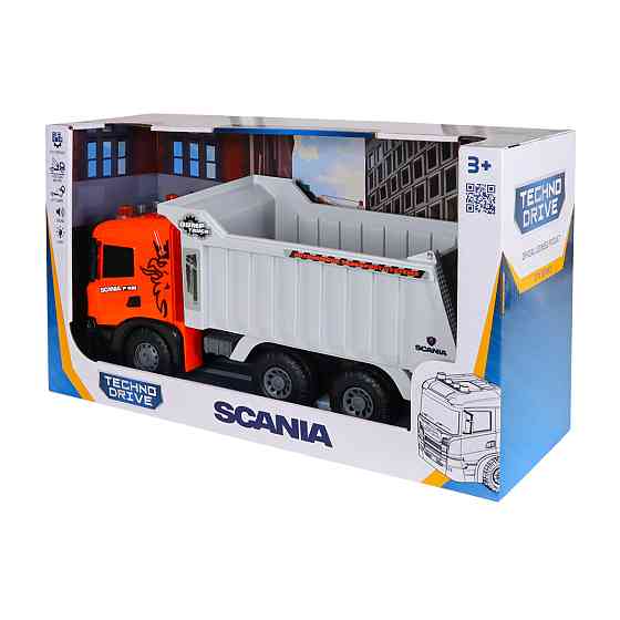 Автомодель серії Super Big Truck – Самоскид Scania (світло, звук) Дніпро