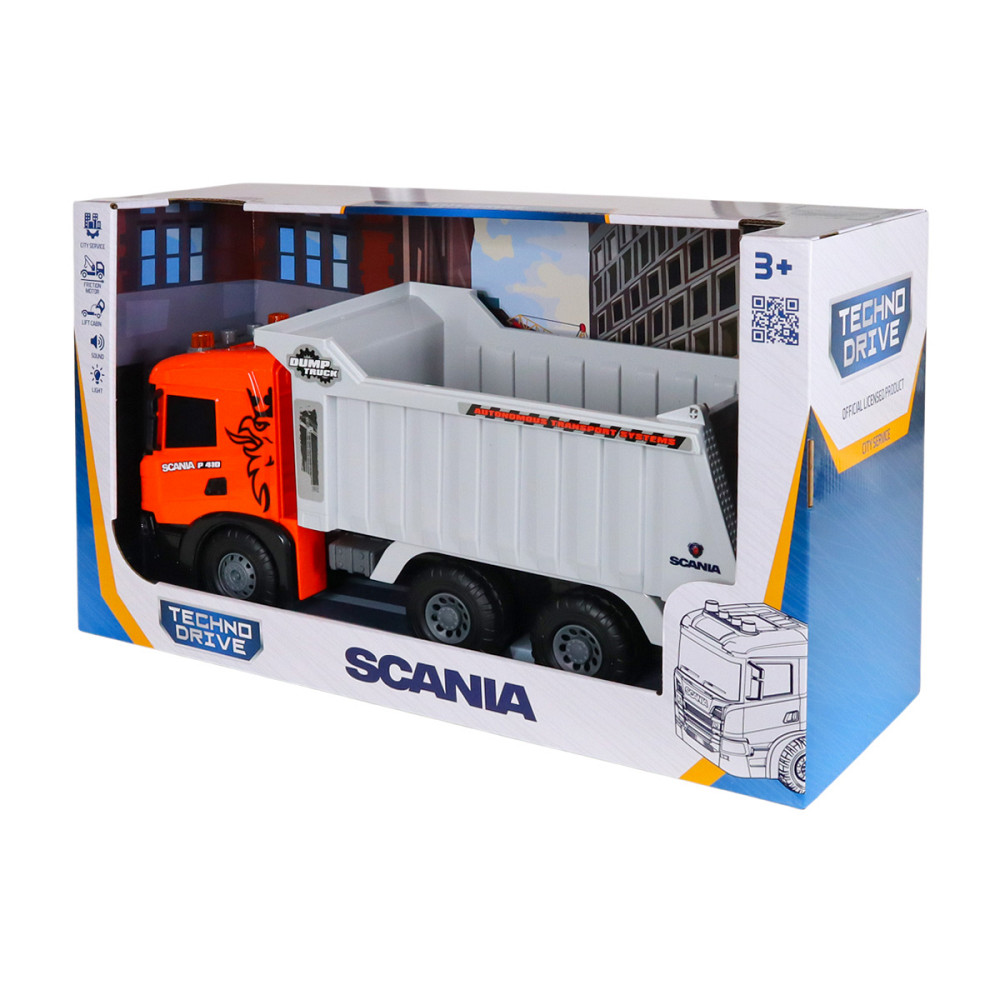 Автомодель серії Super Big Truck – Самоскид Scania (світло, звук) Дніпро - фото 6