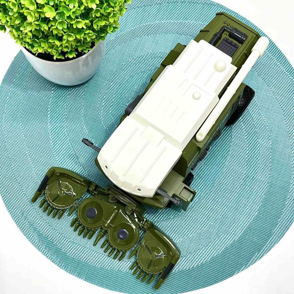 Комбайн на радіокеруванні LIMO TOY з гумовими колесами 21 см Зелений (M 4949) Чернігів - фото 8