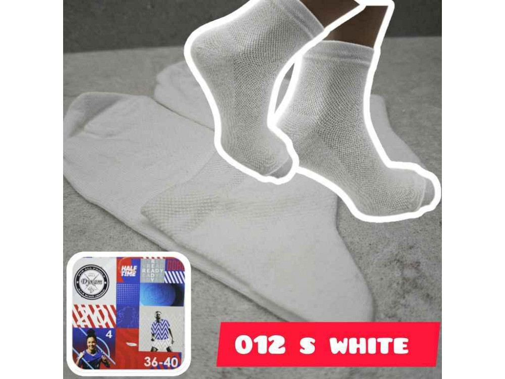 Шкарпетки жін сітка спорт 012S Woman White р.36-40 12пар ТМ WOMAN Київ - фото 1