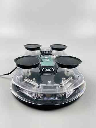 Проблисковий маяк LED діодний маячок для спецтехніки 12В/24В світлодіодний на магніті живлення від прикурювача Мукачево