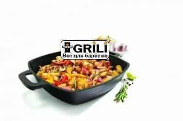 Чавунна сковорода-гриль 24 см. Broil King 91658 Код: 003350 Ровно - изображение 7