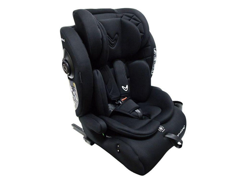 Автокресло VELANO Flexo i-Size 76–150 см, ISOFIX + Top Tether/ремень, black Киев - изображение 3