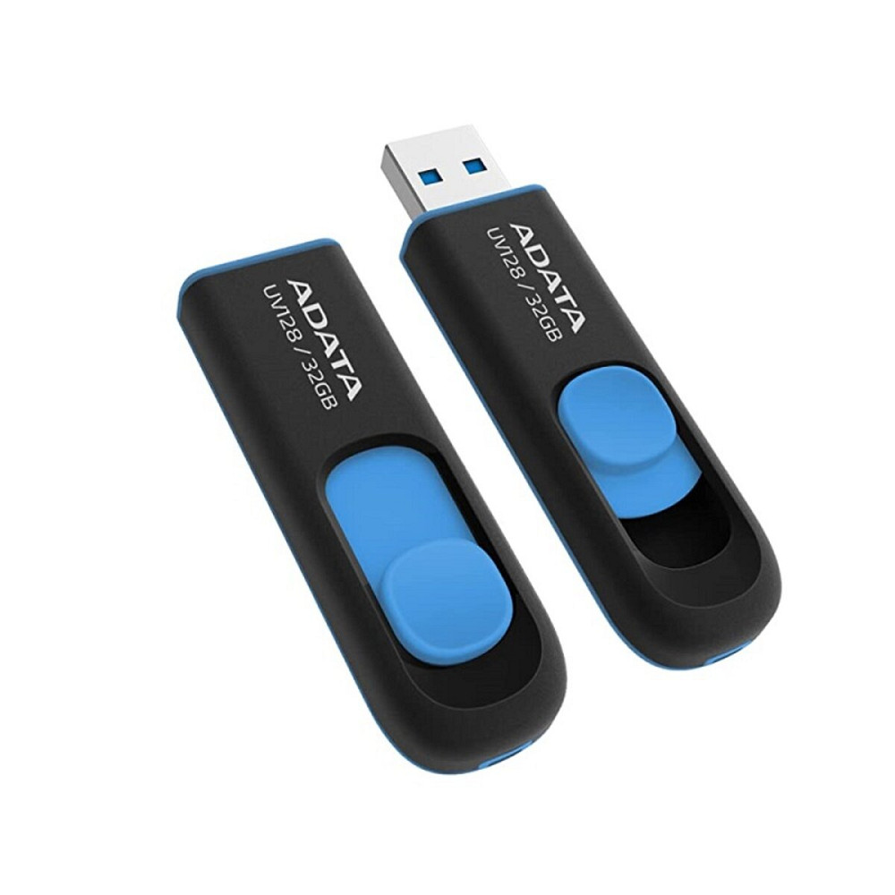 Flash A-DATA USB 3.2  UV 128 32Gb Black/Blue Київ - фото 4