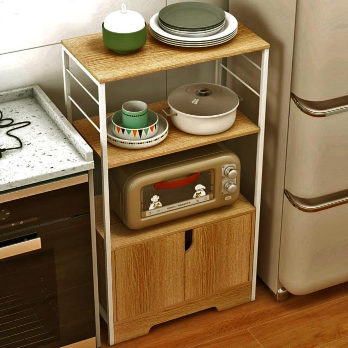 Стелаж кухонний "Атоліта 3" зефір-сієна Миколаїв - фото 1