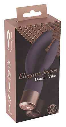 Вібратор кролик з 10 режимів вібрації Elegant Series Double Vibe Sex Aura Київ