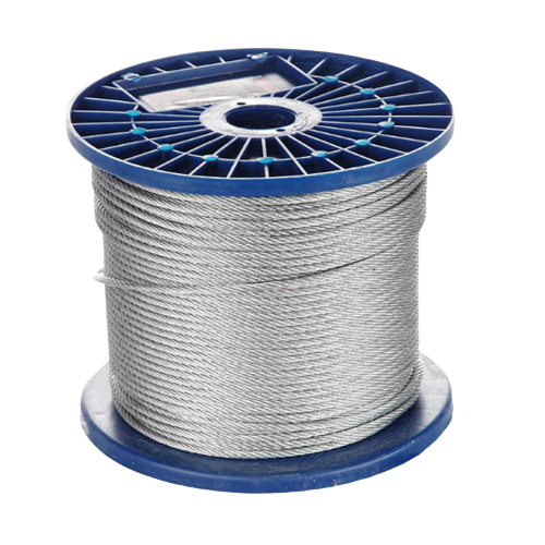 Трос d 6мм DIN 3060 (6х19 + FC) оцинкована сталь 100 м APRO Житомир - изображение 2