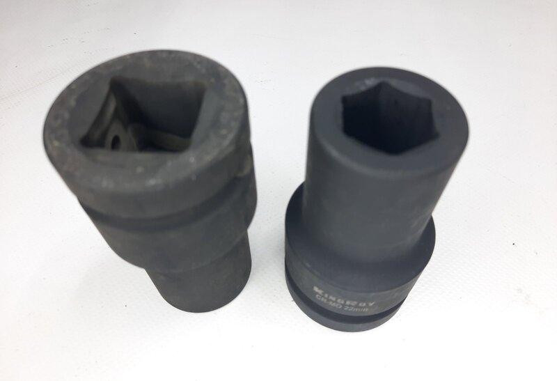 Головка торцева глибока ударна 1&quot; 22мм KingROY 31966-22 Вінниця - фото 1