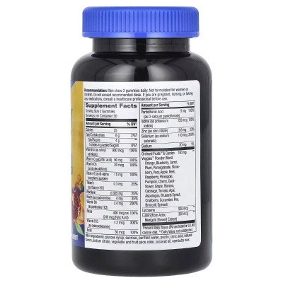 Мультивітамін Nature&apos;s Way Мультивітаміни для чоловіків 50+, смак фруктів Alive! Men&apos;s 50+ Mult (NWY-15902) Вінниця - фото 2