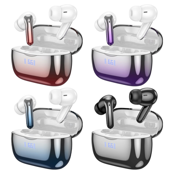 Бездротові навушники HOCO EQ16 Shine з шумозаглушенням сині Київ