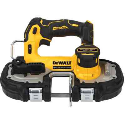 Ленточная пила DeWALT 18В XR Li-lon, 46-116 м/мин, кейс TSTAK (бкз АКБ и ЗУ) (DCS377NT) Винница