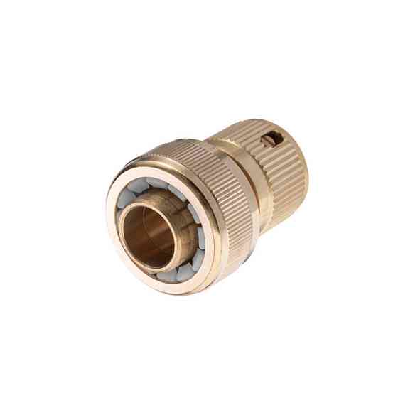 Конектор латунний 1/2" на шланг 3/4", STORM INTERTOOL GE-1220 Київ