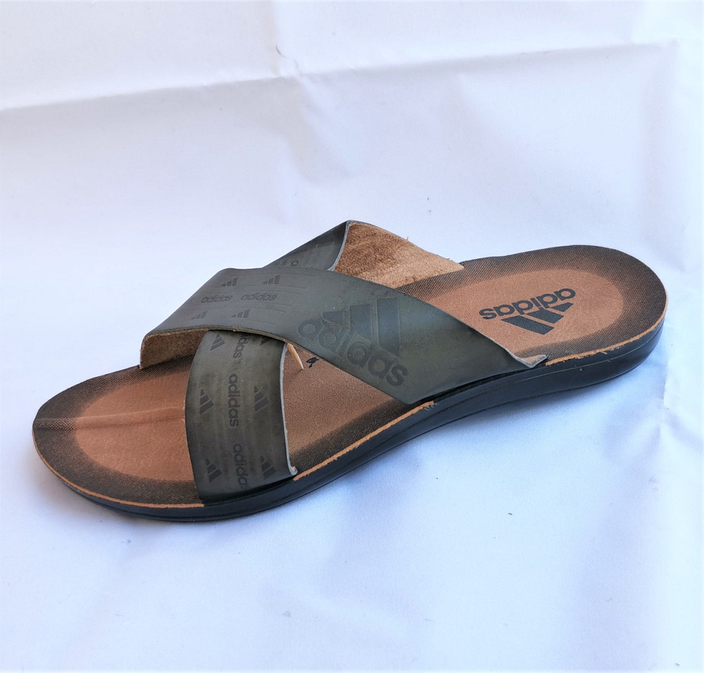 Чоловічі Шлепанці Тапочки Adidas Сланці Сері Адас ( розміри: 40,41,43,44) Дніпро - фото 3