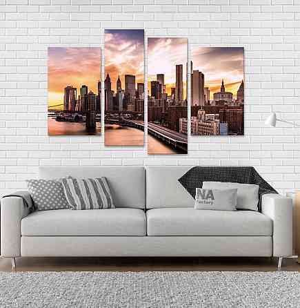 Модульная картина Город Art-126_4 Киев