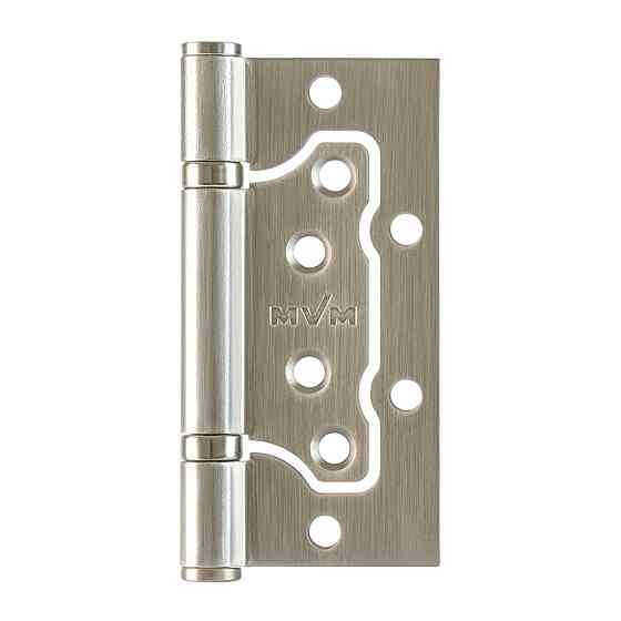 ЗАВИСА ДЛЯ ДВЕРЕЙ УНИВЕРСАЛЬНАЯ НЕВРЕЗНАЯ УСИЛЕНА HB-100E MN САТИН НЕКЕЛЬ Киев