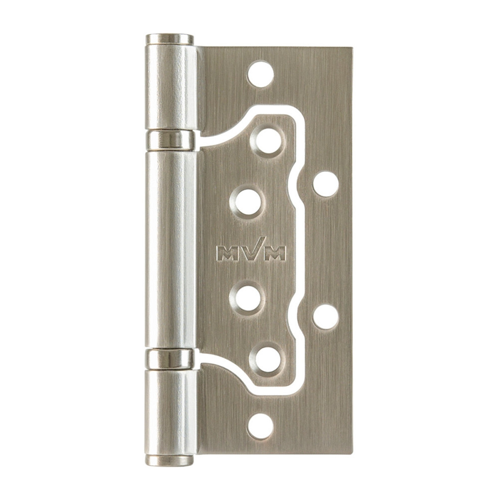 ЗАВІСА ДЛЯ ДВЕРЕЙ УНІВЕРСАЛЬНА НЕВРІЗНА ПОСИЛЕНА HB-100E MN САТИН НІКЕЛЬ Київ - фото 2