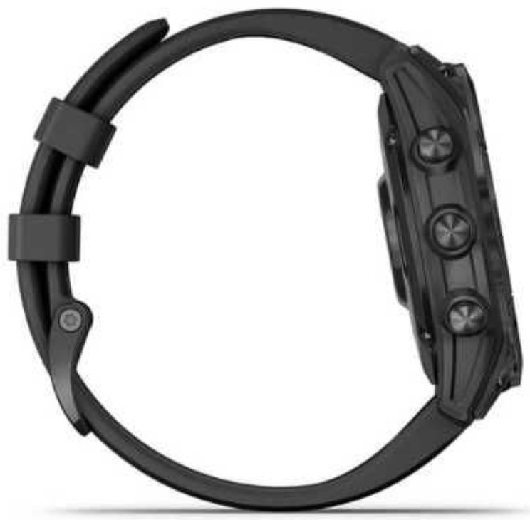 СМАРТ - Часы: Garmin Fenix 7X Solar , Slate grey with black band. Харків - фото 6