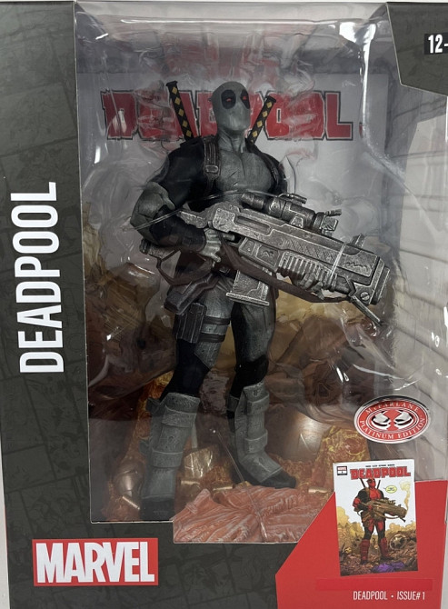 Фигурка Дэдпул серый Deadpool McFarlane Toys Premium Edition Marvel. Харьков - изображение 7