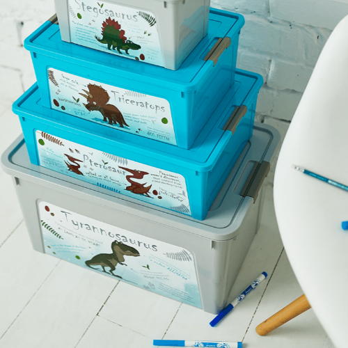 Контейнер 7,9л бірюзовий з малюнком Динозавр Smart Box Алеана Житомир - фото 2