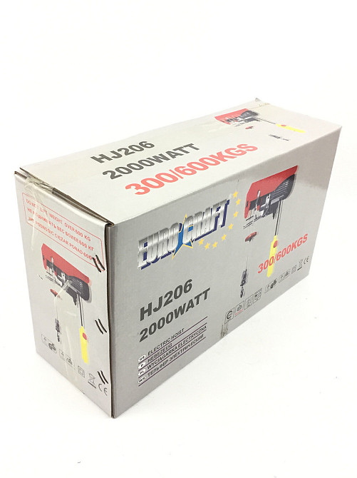 Тельфер Euro Craft HJ206 Польша 300/600 кг Киев - изображение 4
