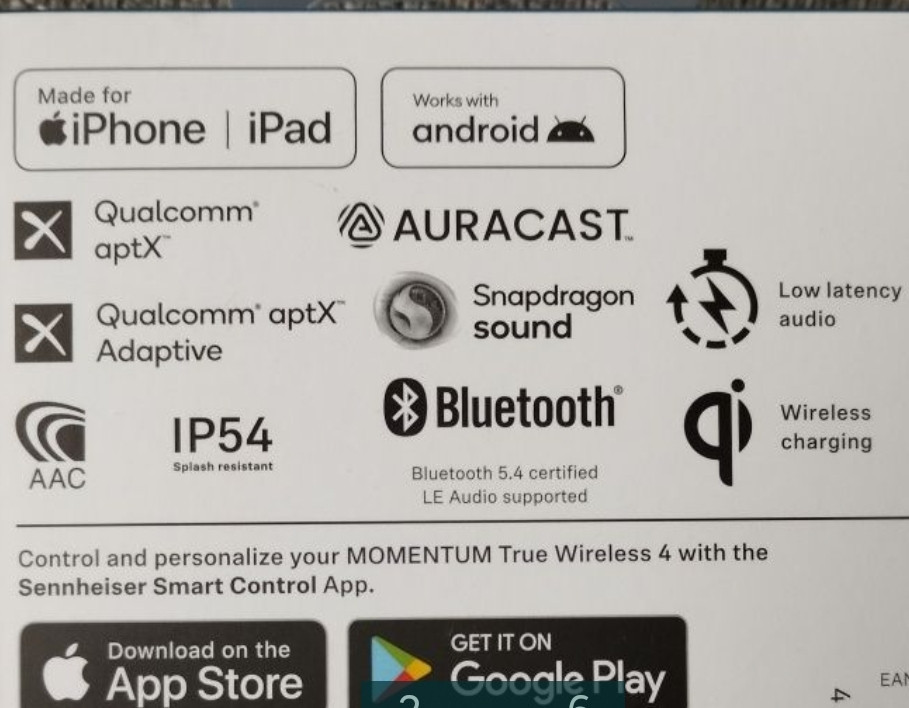 Наушники Sennheiser Momentum True Wireless Black Copper. Киев - изображение 5