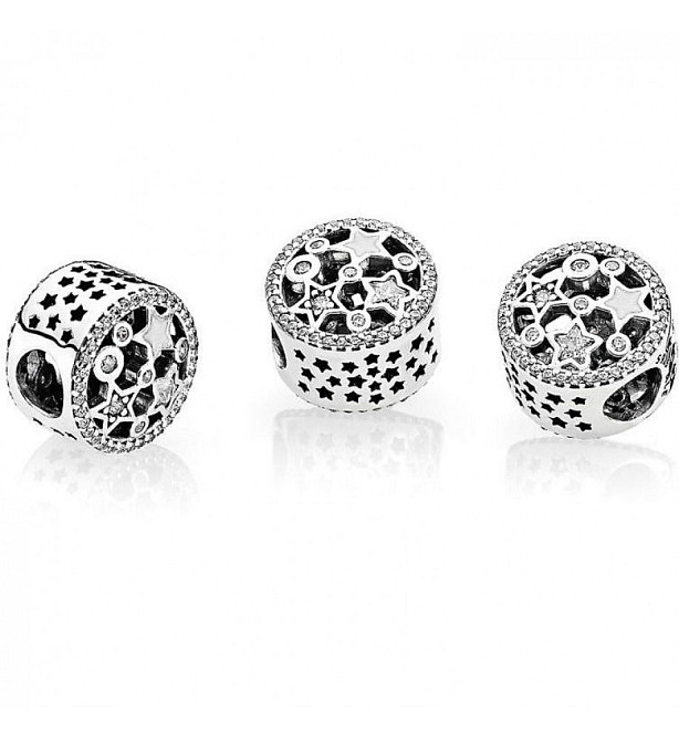 Серебряный шарм Пандора  