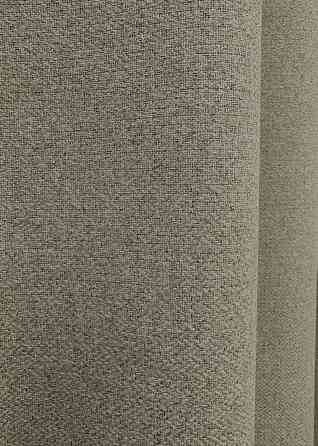 Шторна тканина льон блекаут 100%, колір сіро-бежевий 1719ш Київ