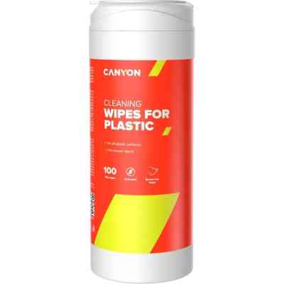 Серветки Canyon Plastic Cleaning Wipes, 100 wipes, Blister (CNE-CCL12-H) Вінниця