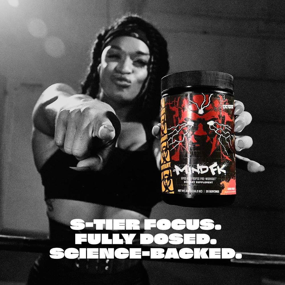 Предтренировочный комплекс Mutant Mind FK 460 г, Tropical Punch Луцк - изображение 3