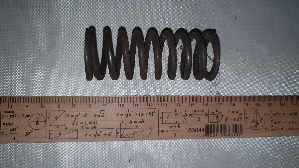Пружина стиснення 32х81х4 мм. СССР. Харків - фото 2