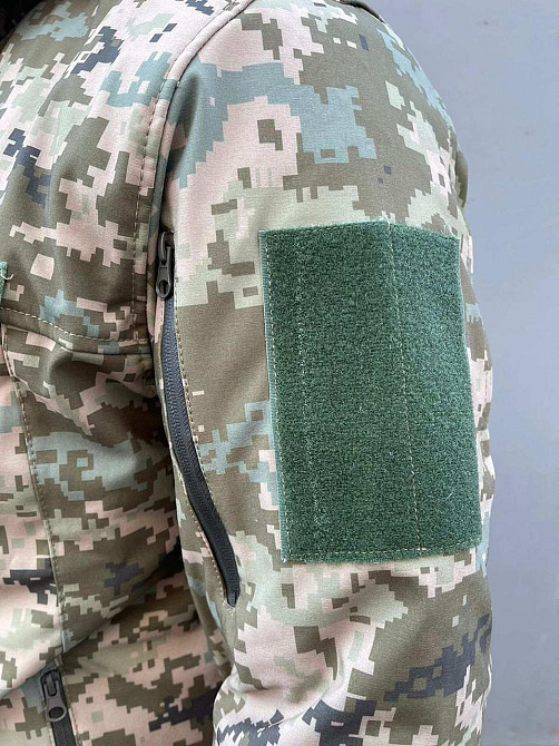 Зимовий тактичний чоловічий костюм (термостійкий та водонепроникний) Піксель S Вінниця - фото 6