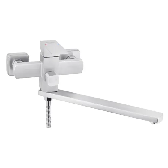 Смеситель для ванны с душевым гарнитуром WEZER PRO7A-02 сатин Киев