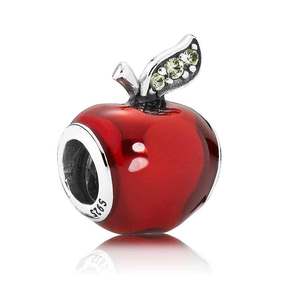 Срібна намистина Пандора  Disney "Яблуко білосніжки" 791572EN73 MasterSem Київ - фото 2
