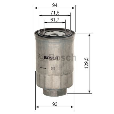 Фильтр топливный Bosch 1 457 434 453 Винница - изображение 5