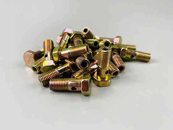 Болт-штуцер M 8 × 1 × 33 2 отвори  універсальний Мукачево