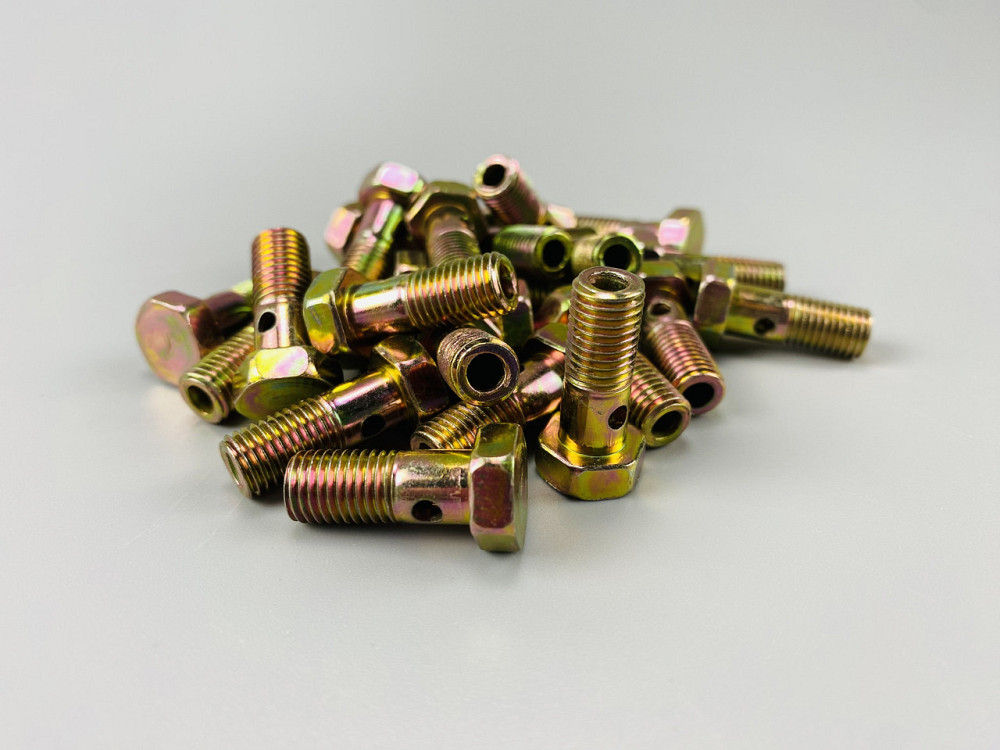 Болт-штуцер M 8 × 1 × 33 2 отвори  універсальний Мукачево - фото 4