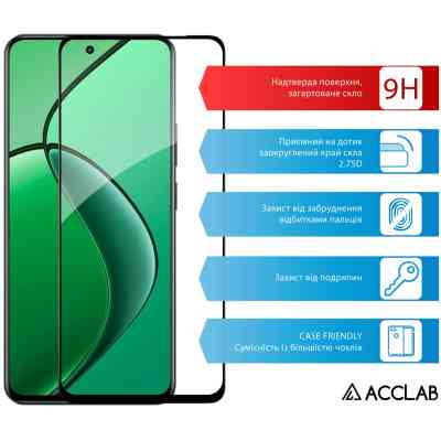Скло захисне ACCLAB Full Glue Realme 13+ Black (1283126607561) Вінниця