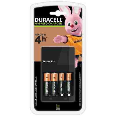 Зарядное устройство для аккумуляторов Duracell CEF14, 4 часа, 1 шт. (Includes 2 AA1300mAh & 2 AAA750mAh) (5007497 / 5004990) Винница