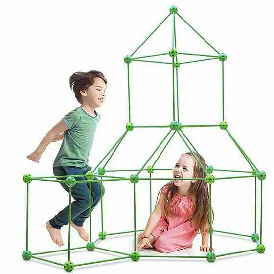 Дитячий ігровий 3D конструктор Намет Magic forts 85 деталей Вінниця