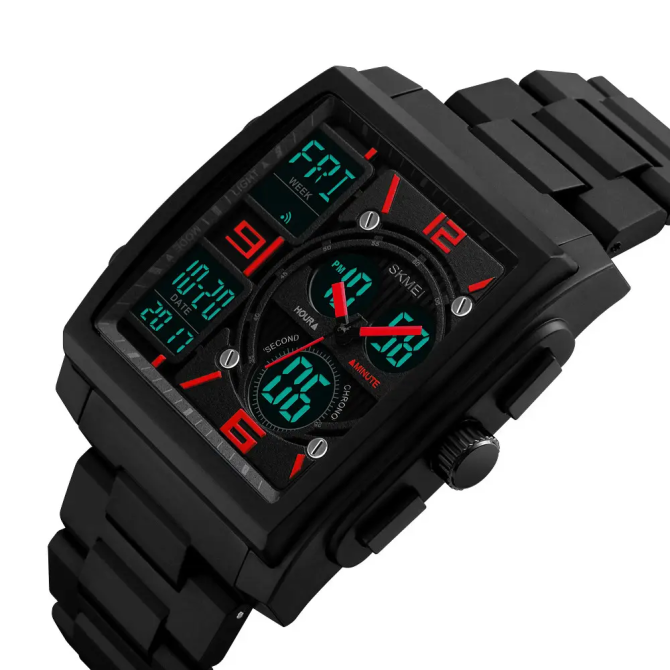 Наручные часы Durable Skmei 1274 Красный Винница - изображение 3