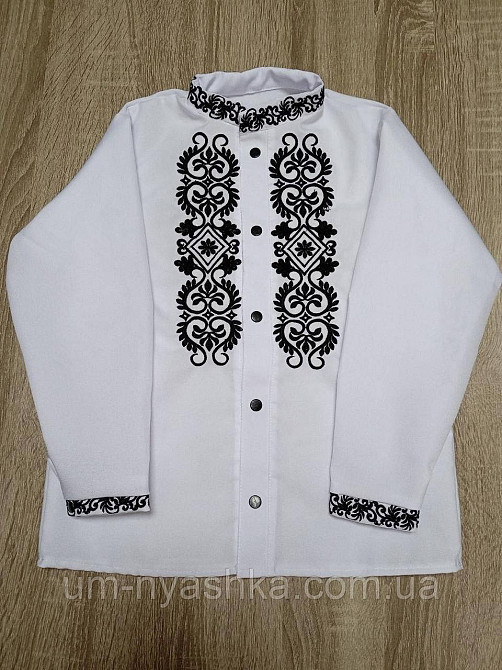 Хлопчача вишиванка "Орнамент2" на кнопках Кривий Ріг - фото 2