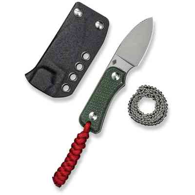 Нож Civivi Baby Banter Fixed Blade, Green Micarta, Satin (C23045-2) Винница