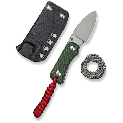 Нож Civivi Baby Banter Fixed Blade, Green Micarta, Satin (C23045-2) Винница - изображение 3