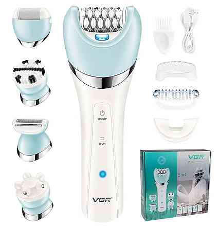 Бездротовий епілятор VGR V-703 USB 5 в 1 Київ